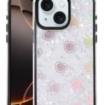 Uray store Apple iPhone 14 Lumi Desenli Kapak - Siyah