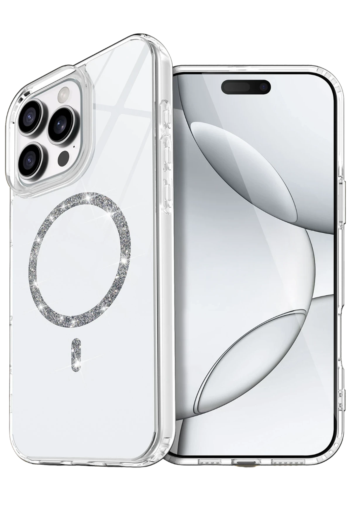 newface-apple-iphone-14-pro-max-live-diamond-magsafe-kapak-seffaf-default Uray store Apple iPhone 14 Pro Max Live Diamond Magsafe Kapak - Şeffaf - Görsel 1