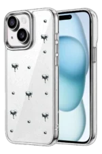 Uray store Apple iPhone 15 Fiyonk Desenli Kapak - Desen 1