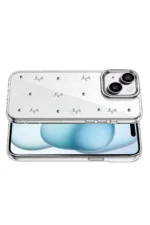 Uray store Apple iPhone 15 Fiyonk Desenli Kapak - Desen 4 - Görsel 3