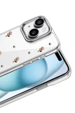 Uray store Apple iPhone 15 Fiyonk Desenli Kapak - Desen 6 - Görsel 2