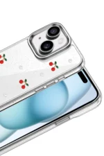 Uray store Apple iPhone 15 Fiyonk Desenli Kapak - Desen 9 - Görsel 2