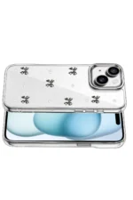 Uray store Apple iPhone 15 Plus Fiyonk Desenli Kapak - Desen 8 - Görsel 3