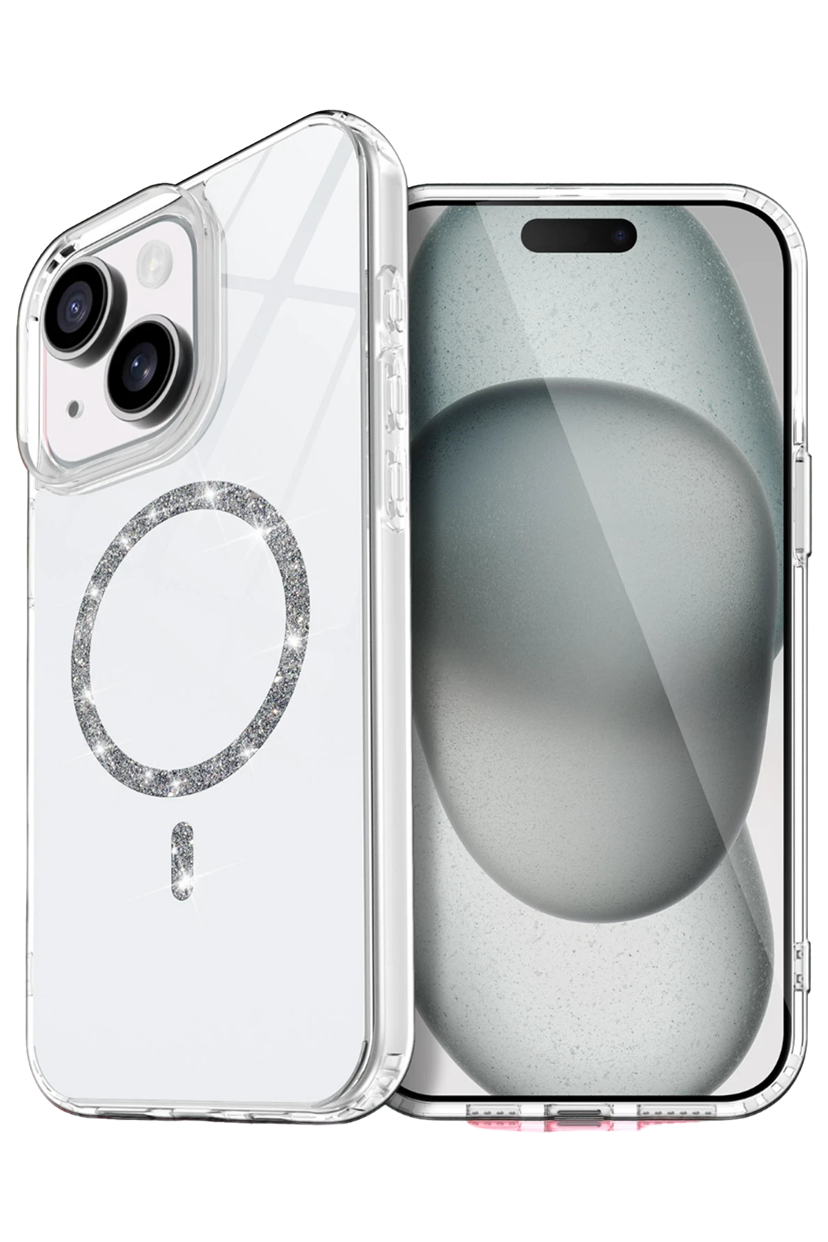 newface-apple-iphone-15-plus-live-diamond-magsafe-kapak-seffaf-default Uray store Apple iPhone 15 Plus Live Diamond Magsafe Kapak - Şeffaf - Görsel 1