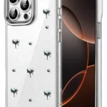 Uray store Apple iPhone 15 Pro Max Fiyonk Desenli Kapak - Desen 1