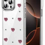 Uray store Apple iPhone 15 Pro Max Fiyonk Desenli Kapak - Desen 3