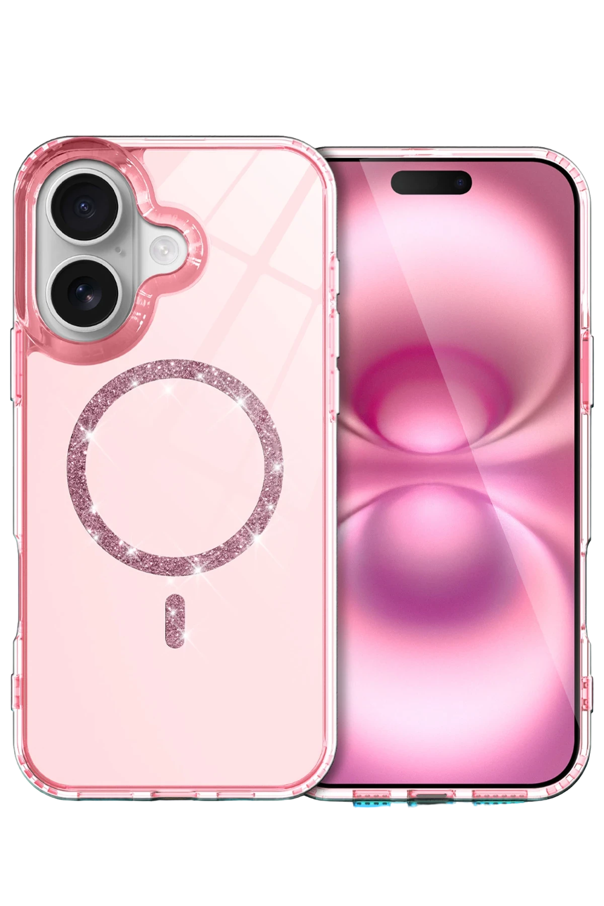 newface-apple-iphone-16-live-diamond-magsafe-kapak-pembe-default Uray store Apple iPhone 16 Live Diamond Magsafe Kapak - Pembe - Görsel 1