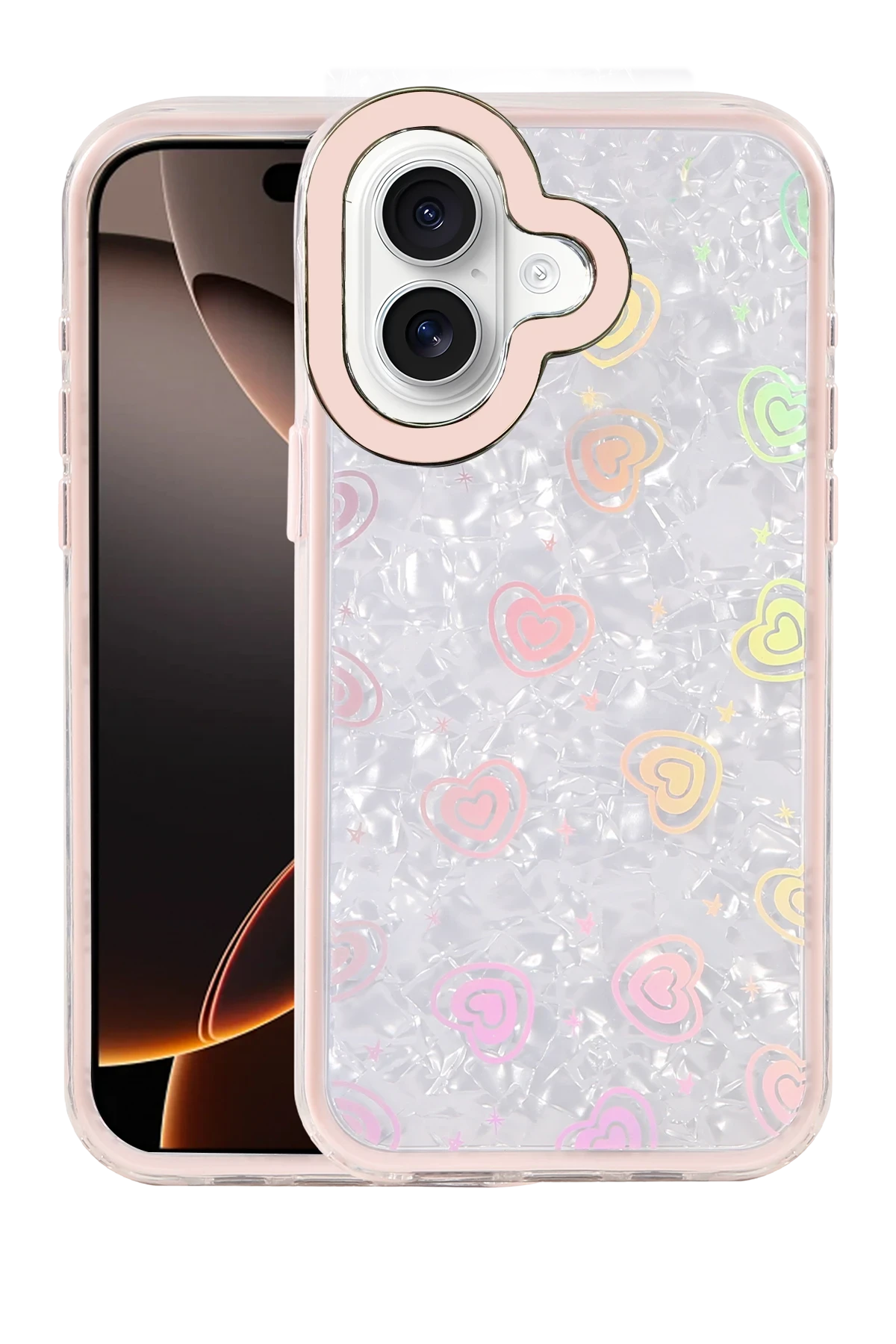 newface-apple-iphone-16-lumi-desenli-kapak-pembe-default Uray store Apple iPhone 16 Lumi Desenli Kapak - Pembe - Görsel 1