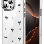 Uray store Apple iPhone 16 Pro Max Fiyonk Desenli Kapak - Desen 1