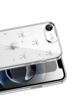Uray store Apple iPhone 16E Fiyonk Desenli Kapak - Desen 5 - Görsel 2