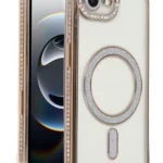 Uray store Apple iPhone 16E Joke Simli Magneticsafe Kılıf - Gold
