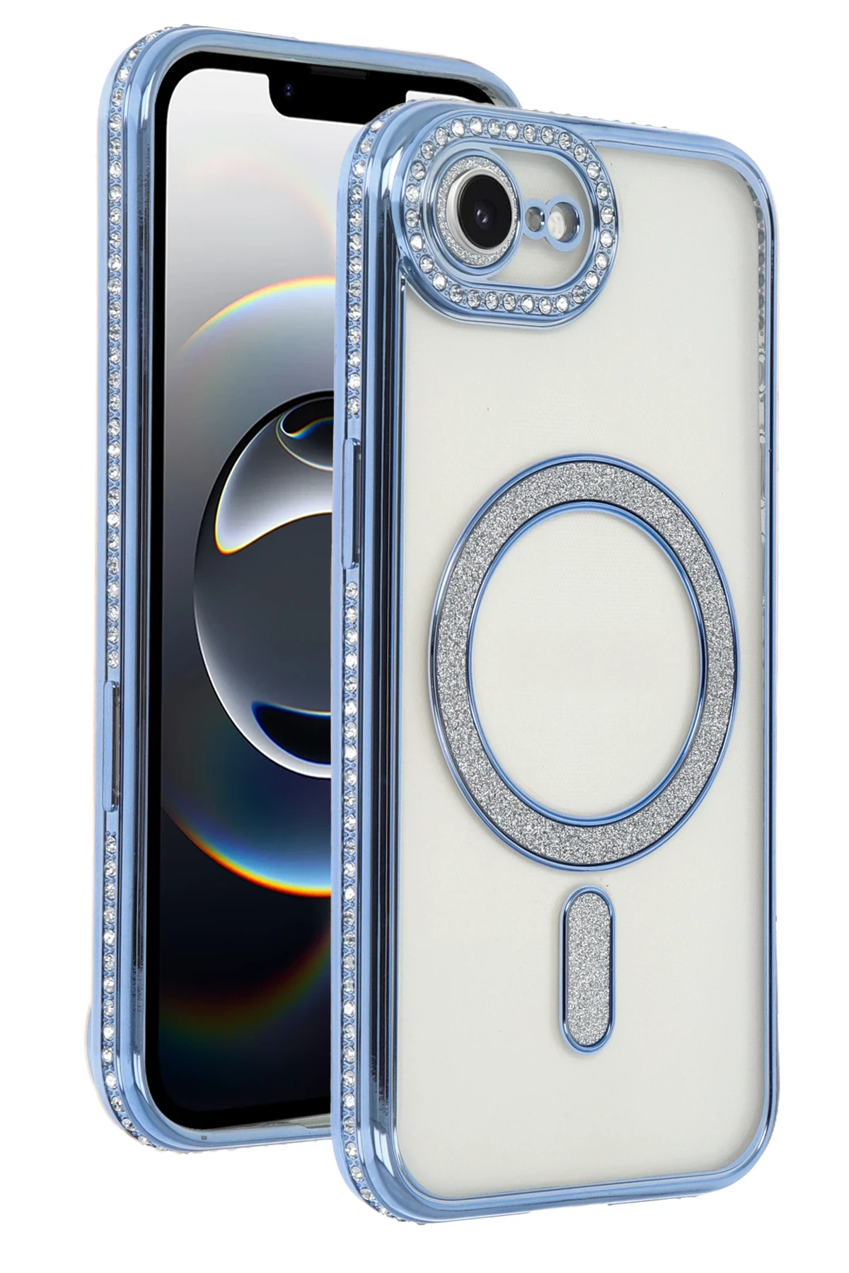 newface-apple-iphone-16e-joke-simli-magneticsafe-kilif-mavi-default Uray store Apple iPhone 16E Joke Simli Magneticsafe Kılıf - Mavi - Görsel 1