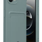 Uray store Apple iPhone 16E Kelvin Kartvizitli Silikon - Açık Yeşil