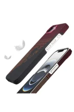 Uray store Apple iPhone 16E Vega Magsafe Kapak - Yeşil - Görsel 3
