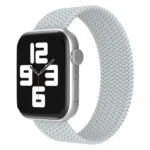 Uray store Apple Watch 38mm Ayarlı Solo Silikon Kordon - Beyaz
