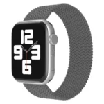 Uray store Apple Watch 38mm Ayarlı Solo Silikon Kordon - Gri