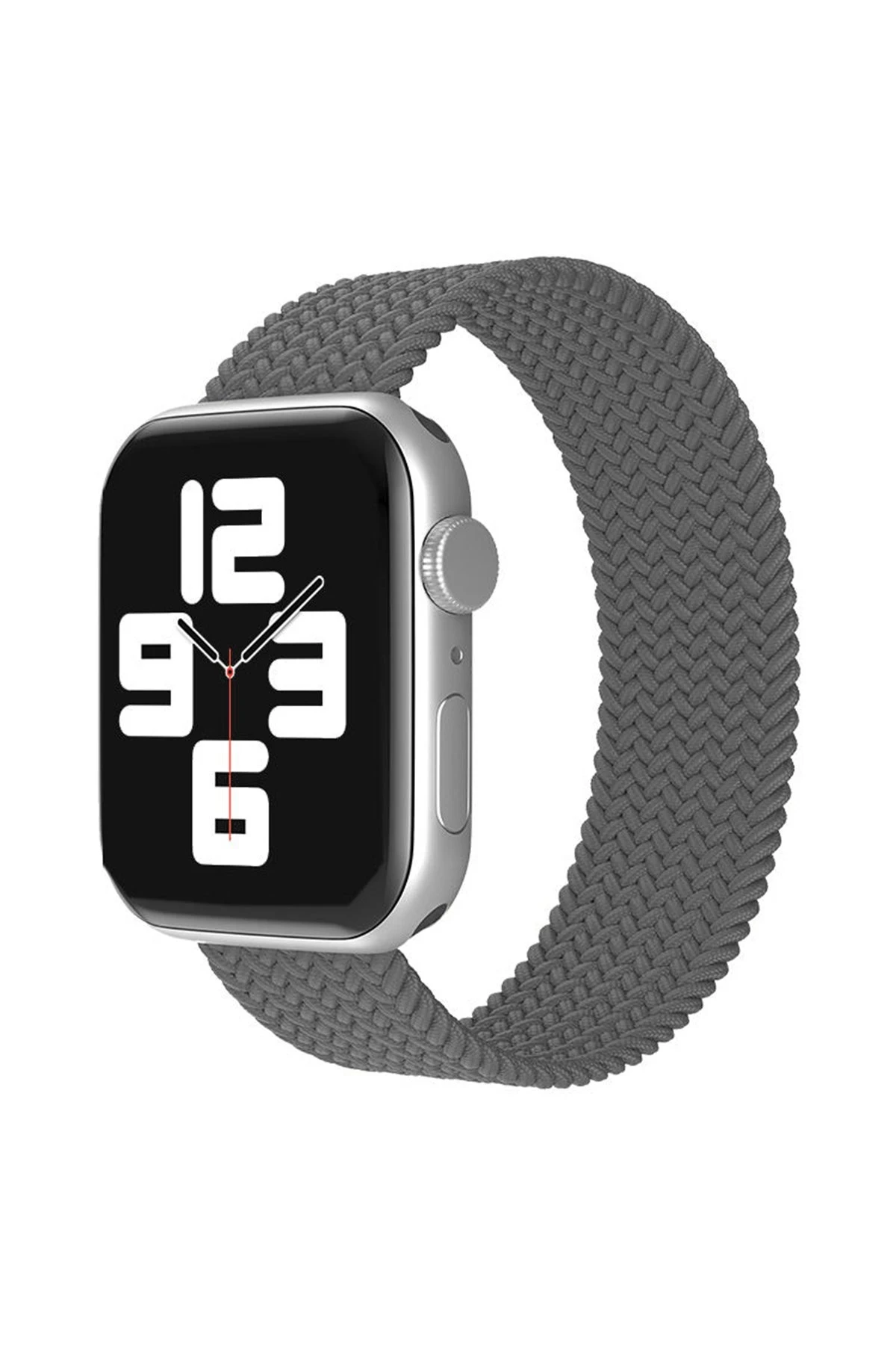 newface-apple-watch-38mm-ayarli-solo-silikon-kordon-gri-default Uray store Apple Watch 38mm Ayarlı Solo Silikon Kordon - Gri - Görsel 1