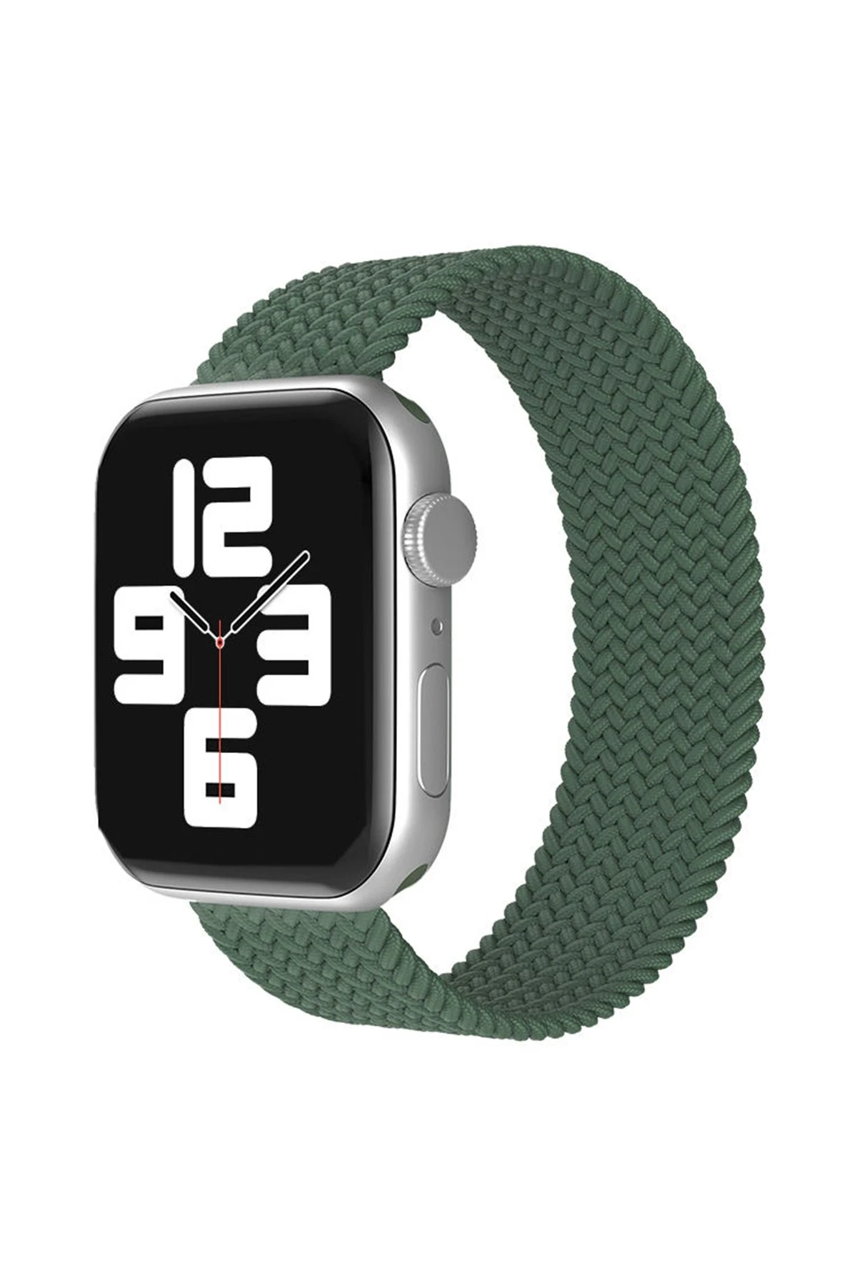 newface-apple-watch-38mm-ayarli-solo-silikon-kordon-haki-yesil-default Uray store Apple Watch 38mm Ayarlı Solo Silikon Kordon - Haki Yeşil - Görsel 1