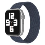 Uray store Apple Watch 38mm Ayarlı Solo Silikon Kordon - Lacivert