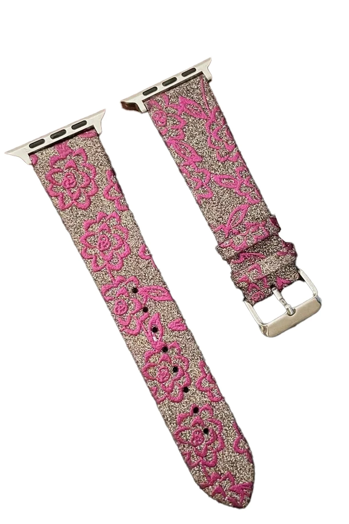 newface-apple-watch-38mm-creeper-desenli-kordon-pembe-default Uray store Apple Watch 38mm Creeper Desenli Kordon - Pembe - Görsel 1