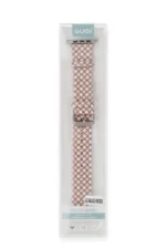 Uray store Apple Watch 38mm Karo Motif Kordon - Pembe - Görsel 2