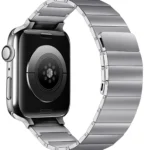 Uray store Apple Watch 38mm KR404 Huks Kordon - Gümüş