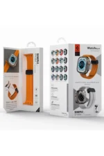 Uray store Apple Watch 38mm KR412 Elegance Stylısh Kordon - Siyah - Görsel 2