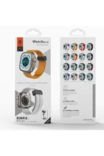 Uray store Apple Watch 38mm KR412 Elegance Stylısh Kordon - Siyah - Görsel 3
