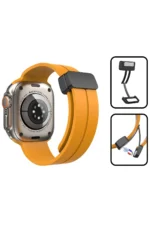 Uray store Apple Watch 38mm KR412 Elegance Stylısh Kordon - Siyah - Görsel 7