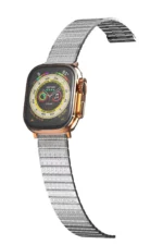 Uray store Apple Watch 38mm Made Metal Kordon - Gümüş