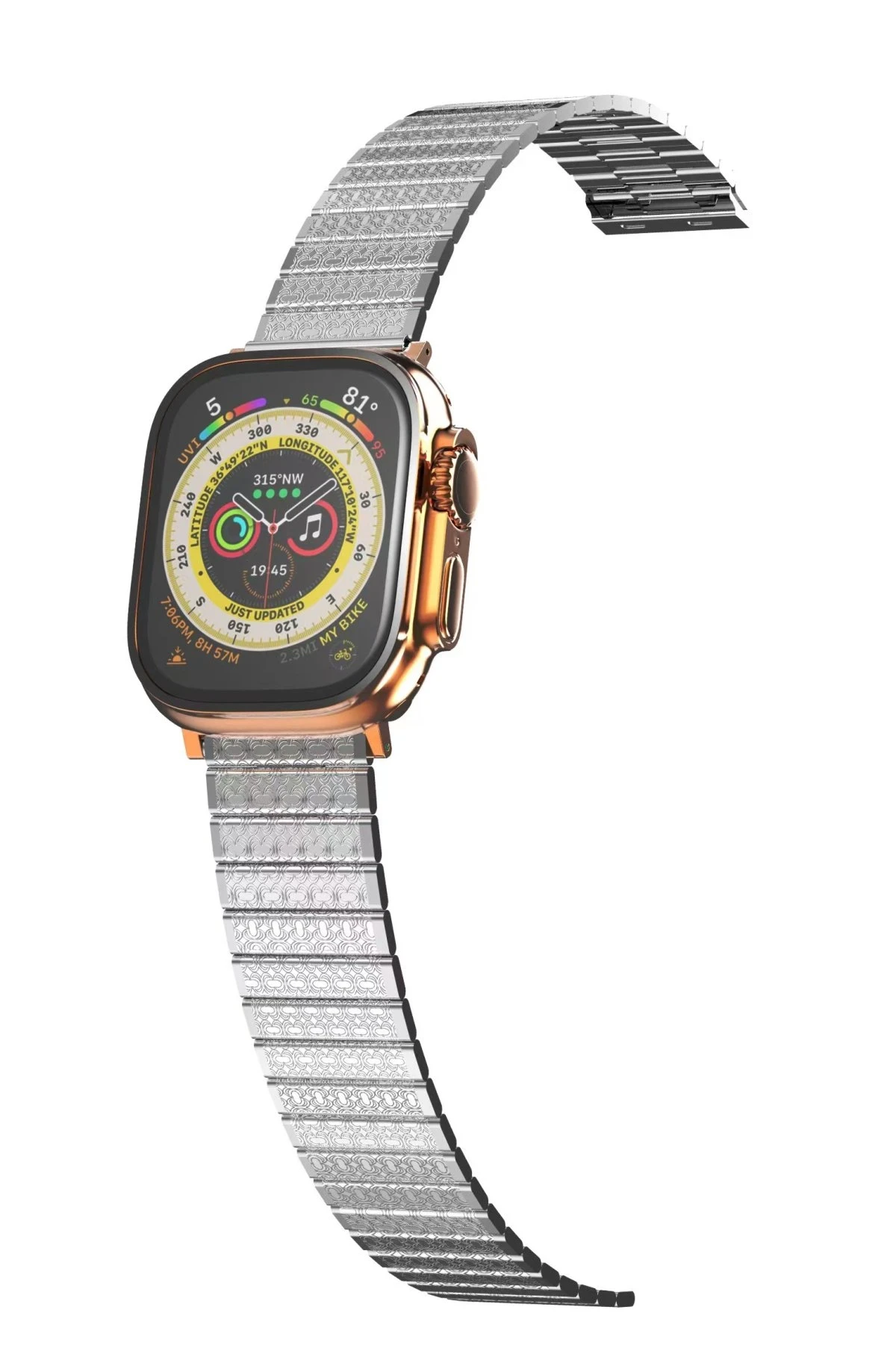 newface-apple-watch-38mm-made-metal-kordon-gumus-default Uray store Apple Watch 38mm Made Metal Kordon - Gümüş - Görsel 1