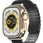 Uray store Apple Watch 42mm Ascend Metal Kordon - Siyah
