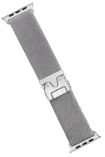 Uray store Apple Watch 42mm Forest Kumaş Kordon - Titan Gri
