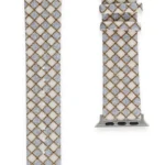 Uray store Apple Watch 42mm Karo Motif Kordon - Lila