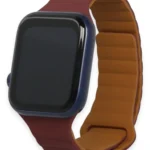 Uray store Apple Watch 42mm KR411 Tailored Strap Kordon - Derin Mor