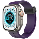 Uray store Apple Watch 42mm KR412 Elegance Stylısh Kordon - Derin Mor