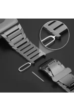 Uray store Apple Watch 42mm KR413 Fine Steel Kordon - Gold - Görsel 4
