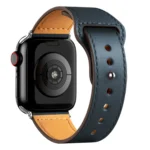Uray store Apple Watch 42mm KR415 Luaz Deri Kordon - Lacivert