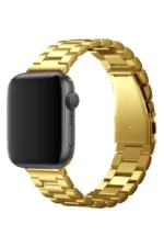 Uray store Apple Watch 42mm Metal Baklalı Kordon - Gold - Görsel 2