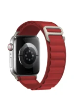 Uray store Apple Watch 42mm Mountain Kordon - Kırmızı
