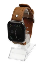 Uray store Apple Watch 42mm NL18 Deri Kordon - Taba - Görsel 2