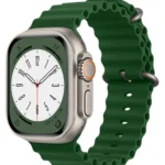 Uray store Apple Watch 42mm Ocean Kordon - Koyu Yeşil