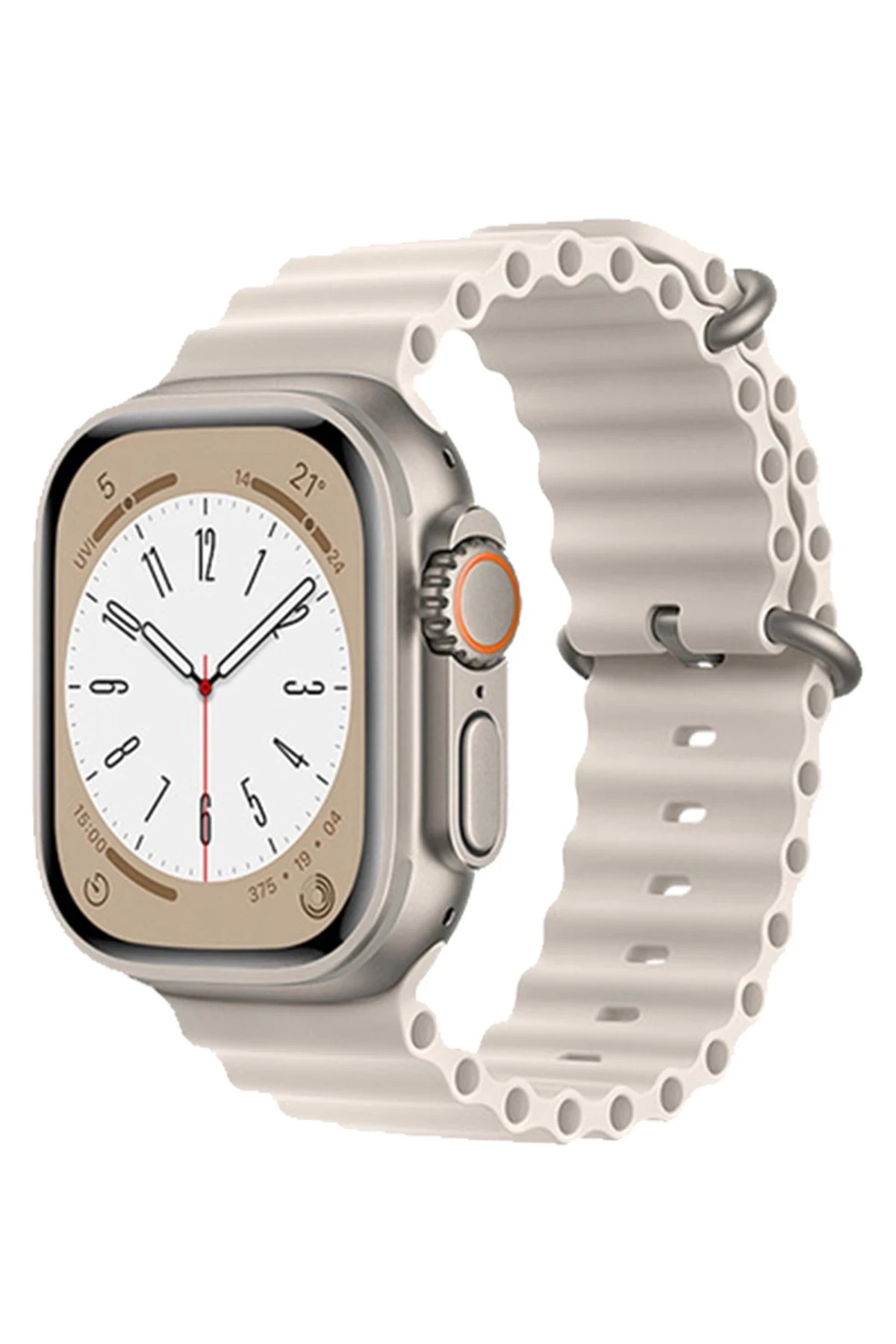newface-apple-watch-42mm-ocean-kordon-krem-default Uray store Apple Watch 42mm Ocean Kordon - Krem - Görsel 1