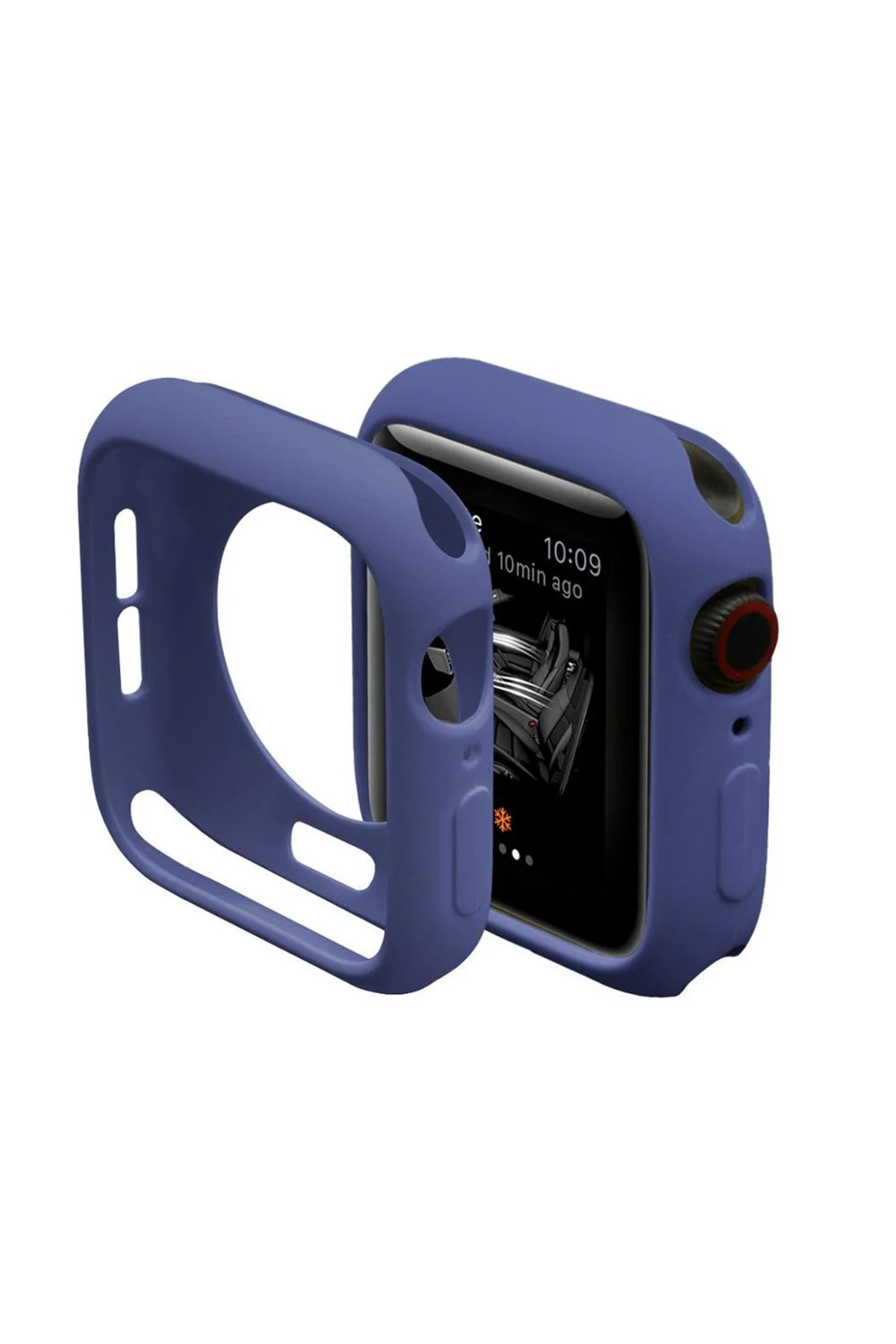 newface-apple-watch-42mm-silikon-alt-kasa-mavi-default Uray store Apple Watch 42mm Silikon Alt Kasa - Mavi - Görsel 1