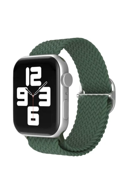 Uray store Apple Watch 42mm Star Kordon - Koyu Yeşil