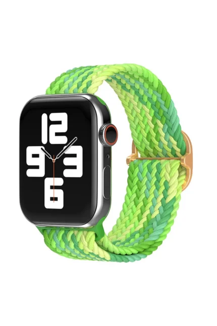 Uray store Apple Watch 42mm Star Kordon - Turkuaz-Yeşil