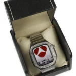 Uray store Apple Watch 44mm KR409 Metal Kordon - Gümüş