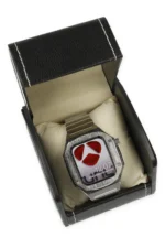 Uray store Apple Watch 44mm KR409 Metal Kordon - Gümüş