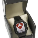Uray store Apple Watch 44mm KR409 Metal Kordon - Siyah