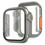 Uray store Apple Watch 44mm Watch 49mm Kasa Dönüştürücü ve Ekran Koruyucu - Yıldız Işığı